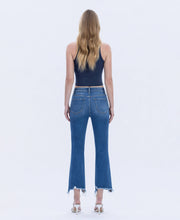 Devi High Rise Kick Crop Flare Jeans