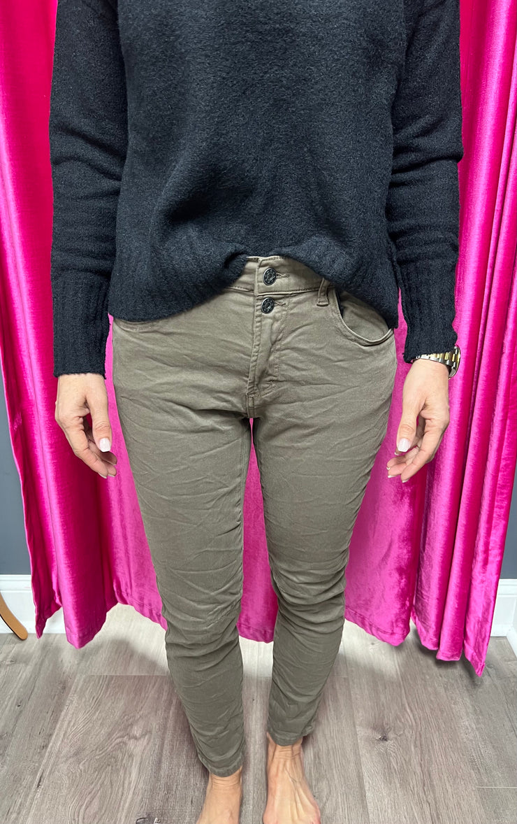 Two Button Signature Pant