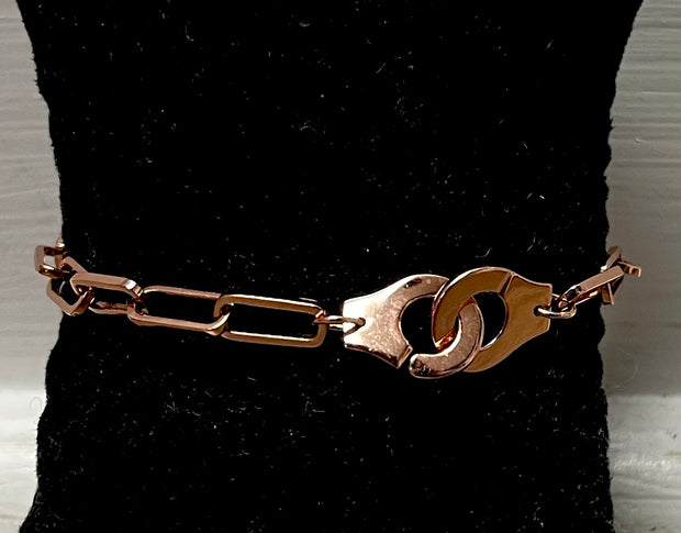 Handcuff Chain Link Bracelet