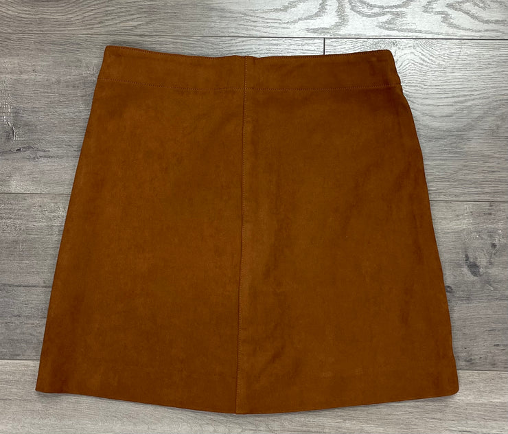 Quincy Faux Suede Skirt