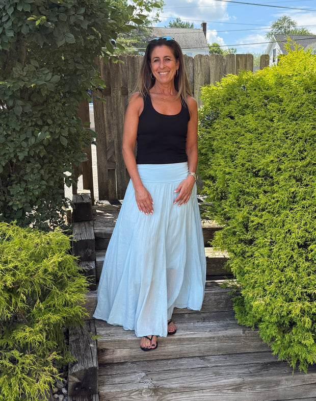 Caribe Convertible Foldover Maxi Skirt /Dress