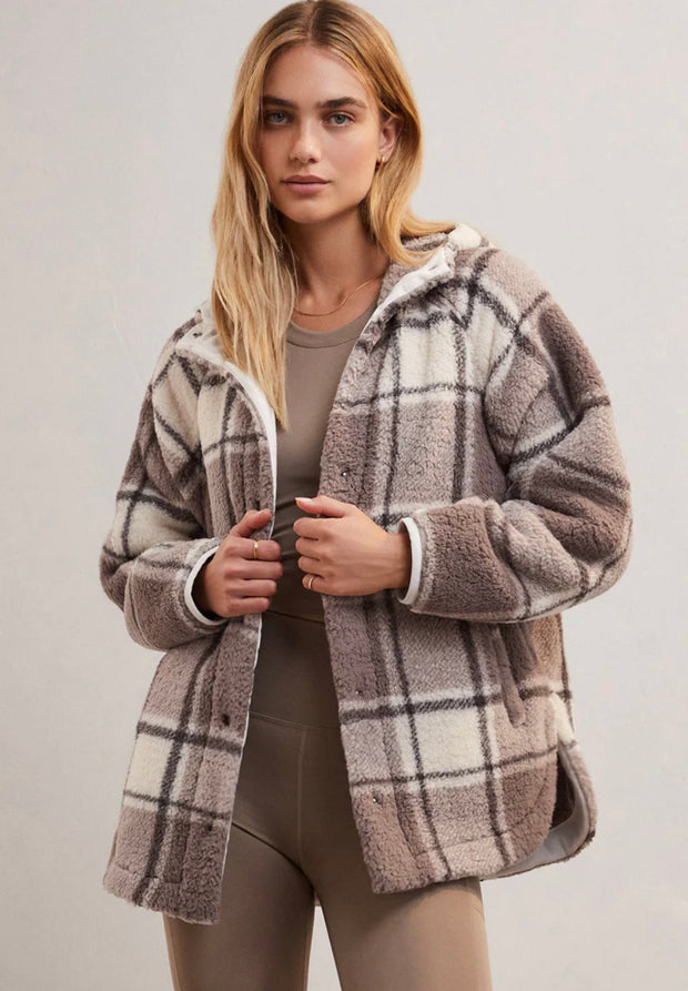 Z Supply Cross Country Plaid Jacket