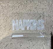 Acrylic Napkin/Note Holders