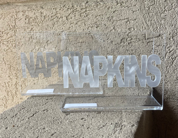 Acrylic Napkin/Note Holders