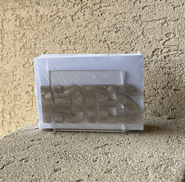 Note Holder with Paper