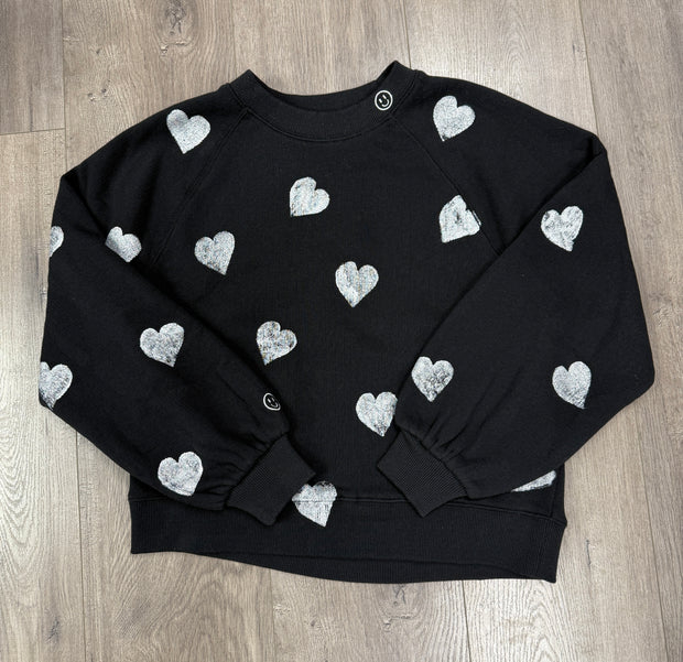 Madz Metallic Hearts Sweatshirt