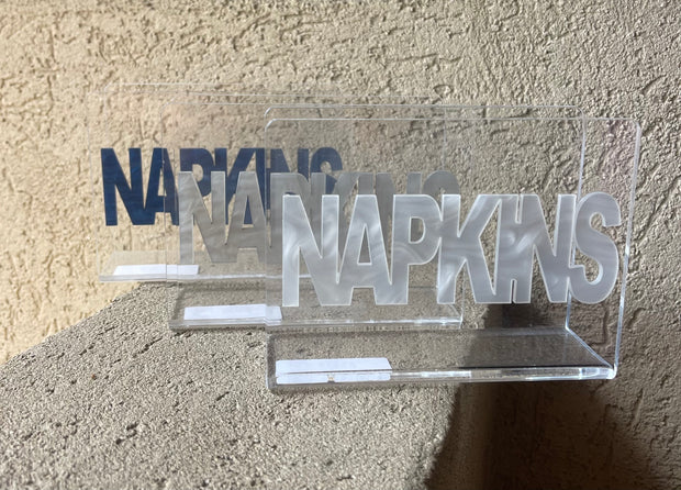 Acrylic Napkin/Note Holders