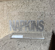 Acrylic Napkin/Note Holders