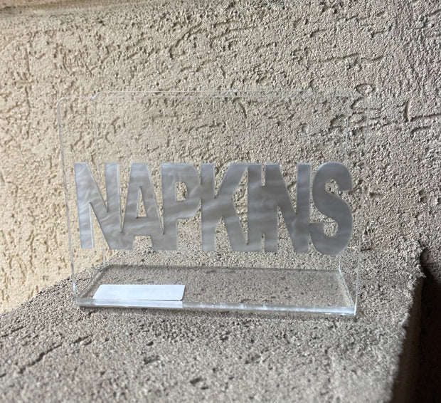 Acrylic Napkin/Note Holders