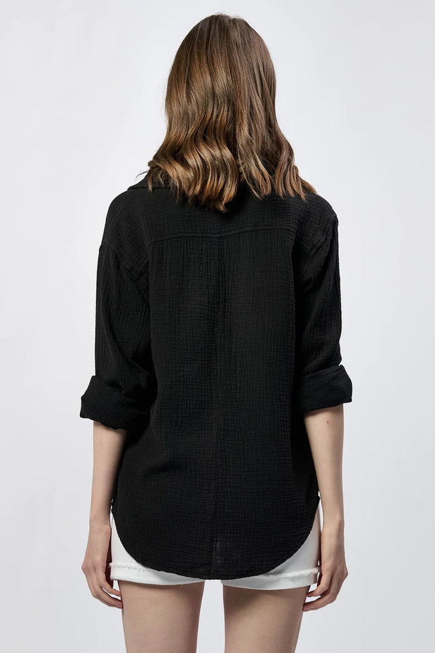 Gaia Gauze Button Down Shirt