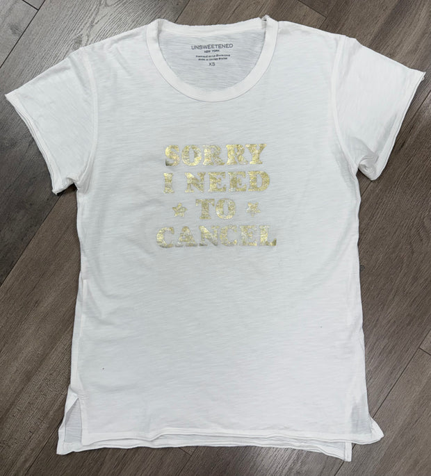 UNSWEETENED TEE