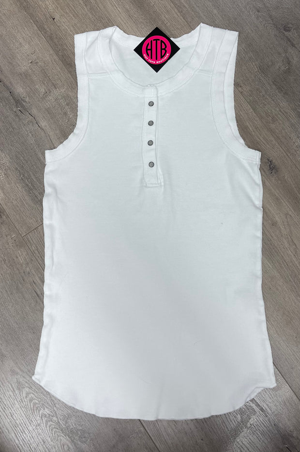 Henley Crew Tank