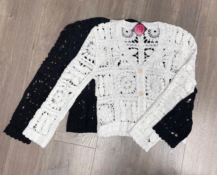 Izzy Crochet Cardigan