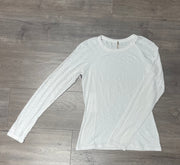 Jetter Raglan Crochet Long Sleeve Tee