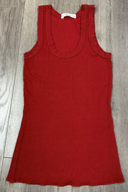 Short Scoop Neck Tank