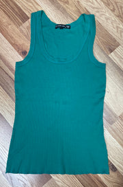 Short Scoop Neck Tank