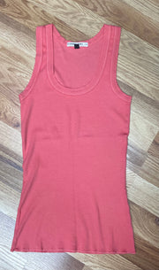 Short Scoop Neck Tank