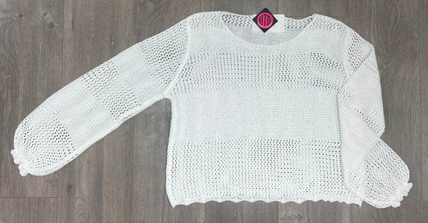 Camille Open Knit Sweater