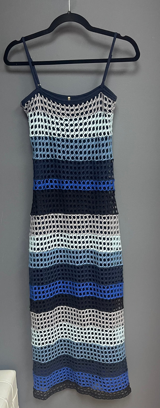 Blue Lagoon Crochet Dress