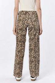Leopard Straight Leg Jean