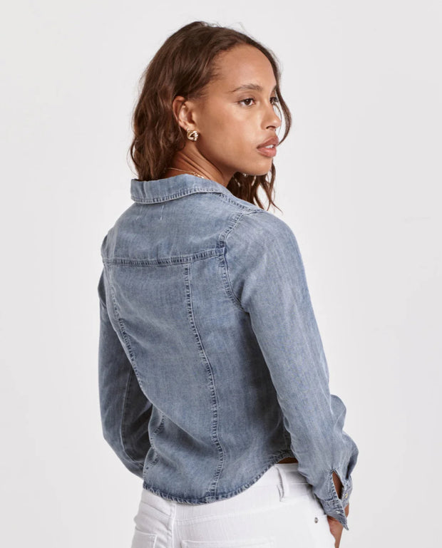 Uma Soft Denim Long Sleeve Shirt