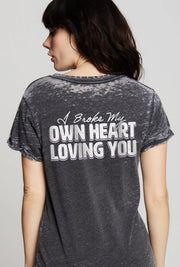 Rock Stars Vintage Hearts Tee