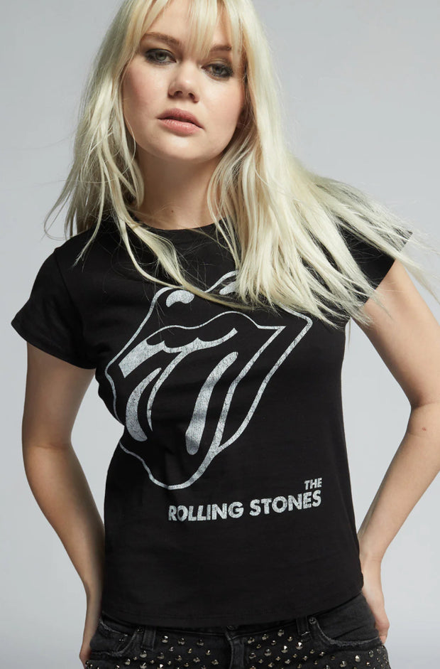 The Rolling Stones Classic Logo Baby Tee