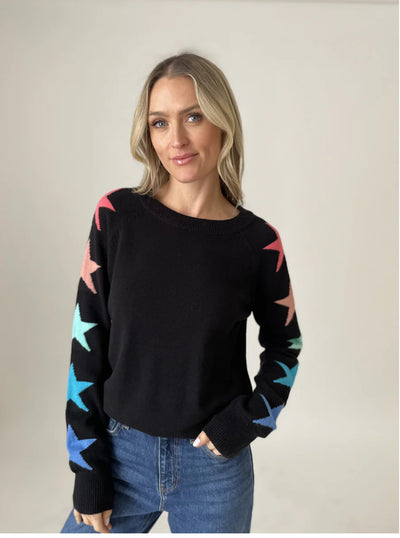 Devi Star Sleeve Sweater