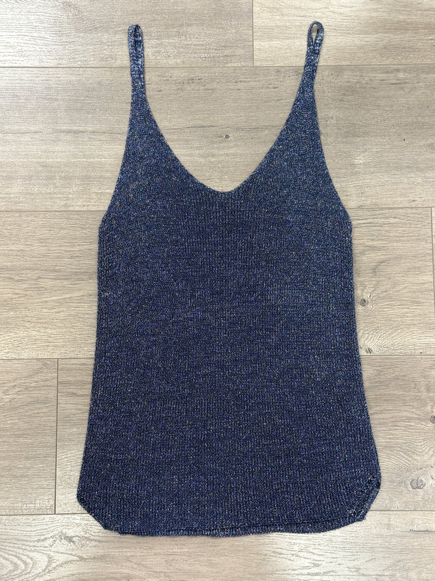 Metallic Cami Sweater