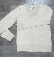 Classic Cashmere V Neck Sweater