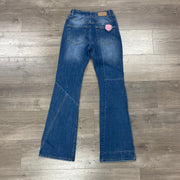 Beverly Skinny Flair Jean with Seam Detail
