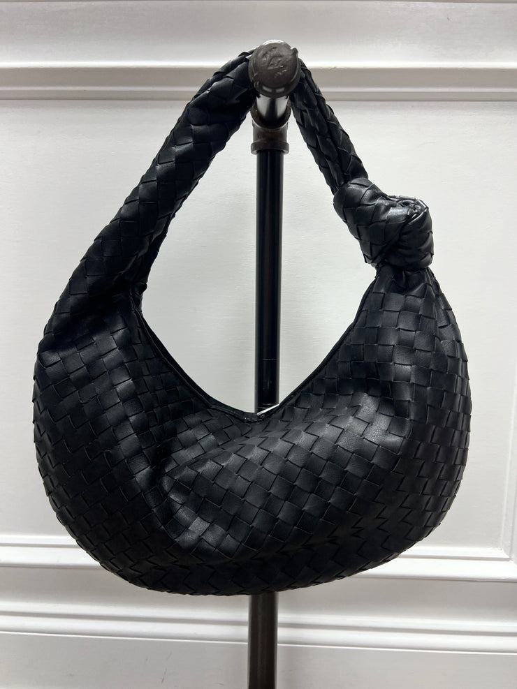 Woven Knotted Hobo