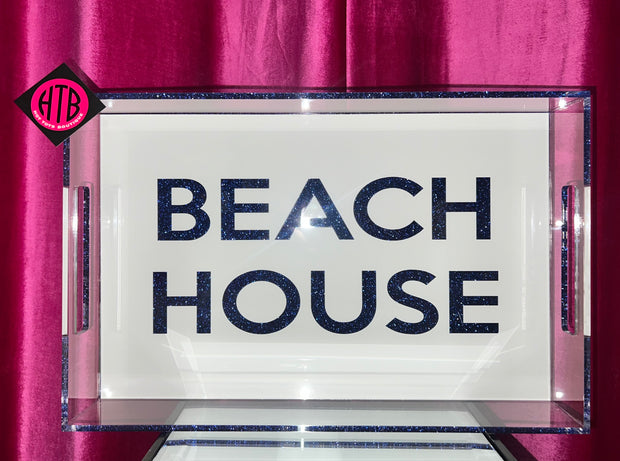 11x17 BEACH HOUSE Tray