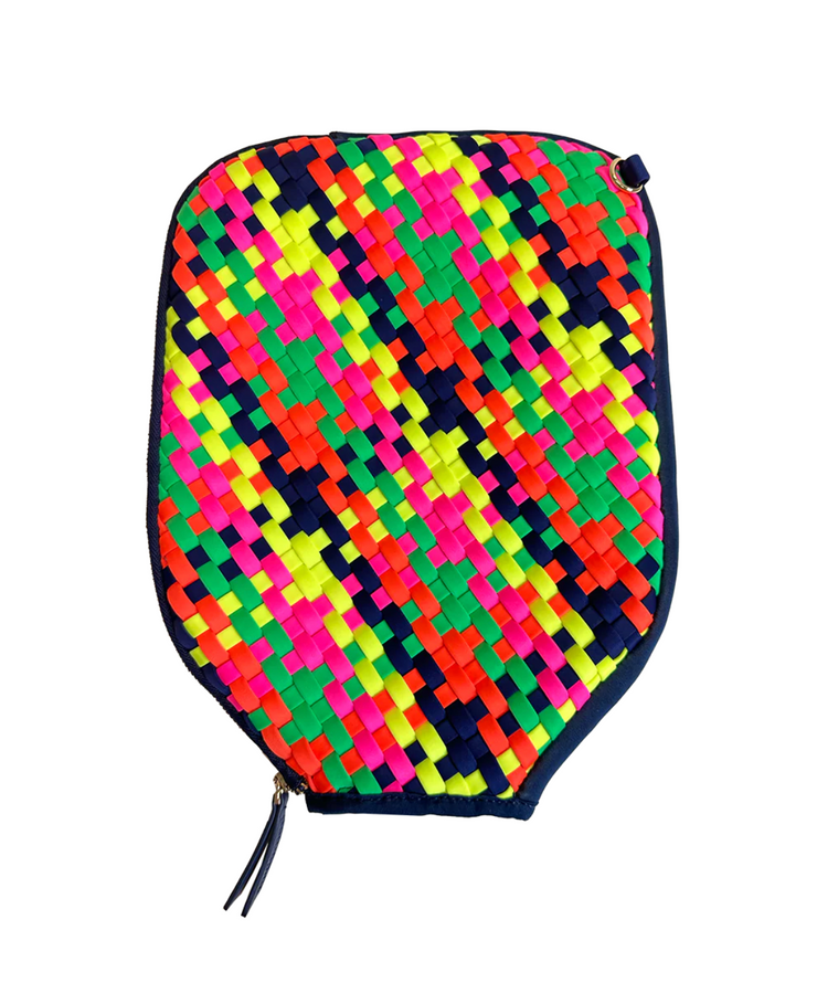 Rainbow Brite Pickleball Paddle Cover