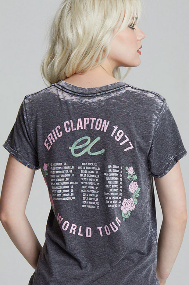 Eric Clapton 1977 World Tour Tee