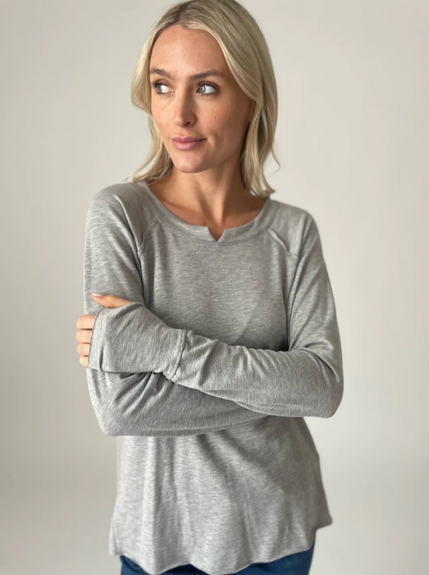 Patton Long Sleeve Cozy Top with Thumbholes