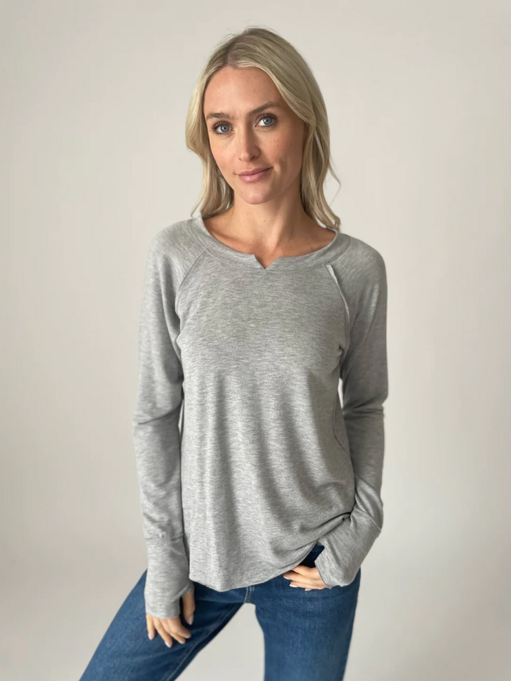 Patton Long Sleeve Cozy Top with Thumbholes