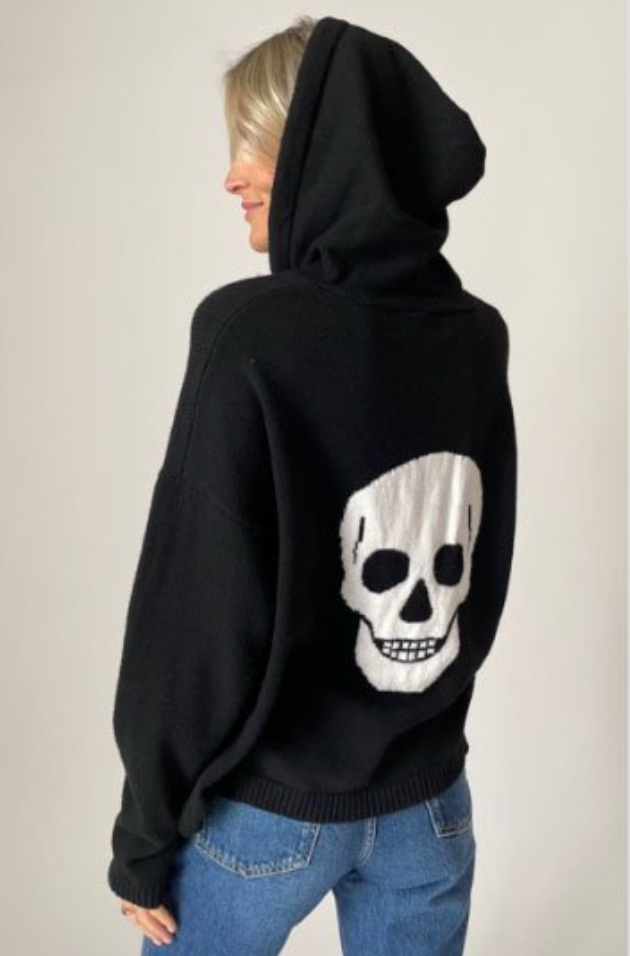 Skull Hoodie Sweater