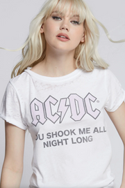 AC/DC Shook Me All Night Long Tee