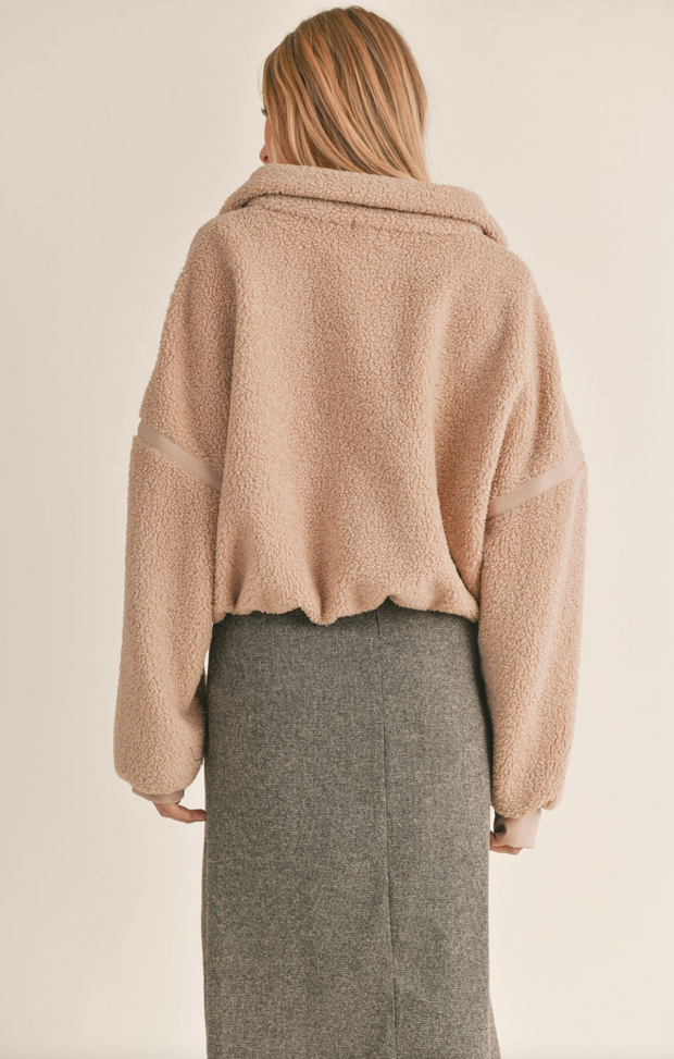 Express Her Sherpa Pullover
