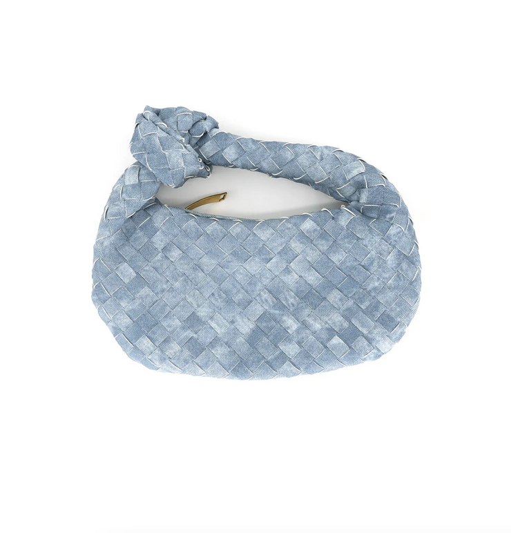 Joey Denim Hobo Bag