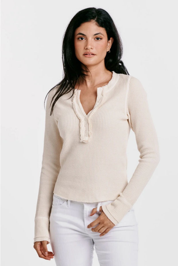 Lulu Thermal Henley Top