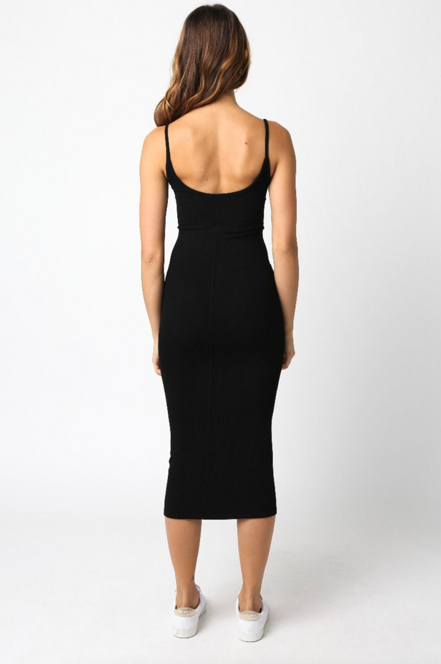 Lana Fitted Midi Dress