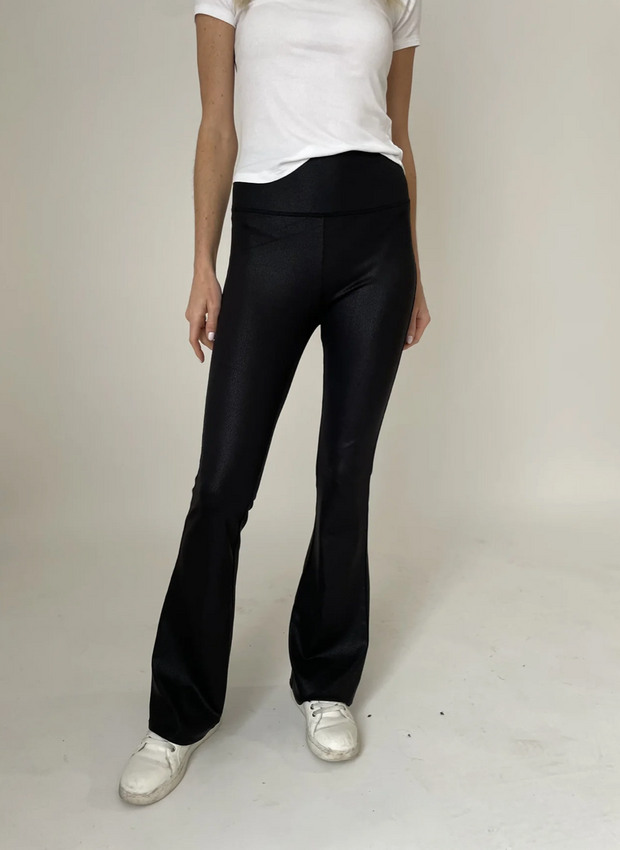 Six Fifty Coated Flare Pant