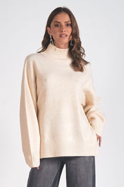 Melanie Mock Turtleneck Sweater