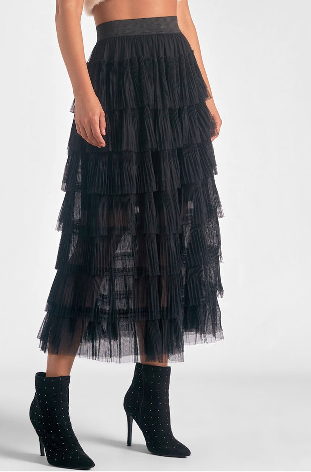 Carrie Layered Tulle Skirt