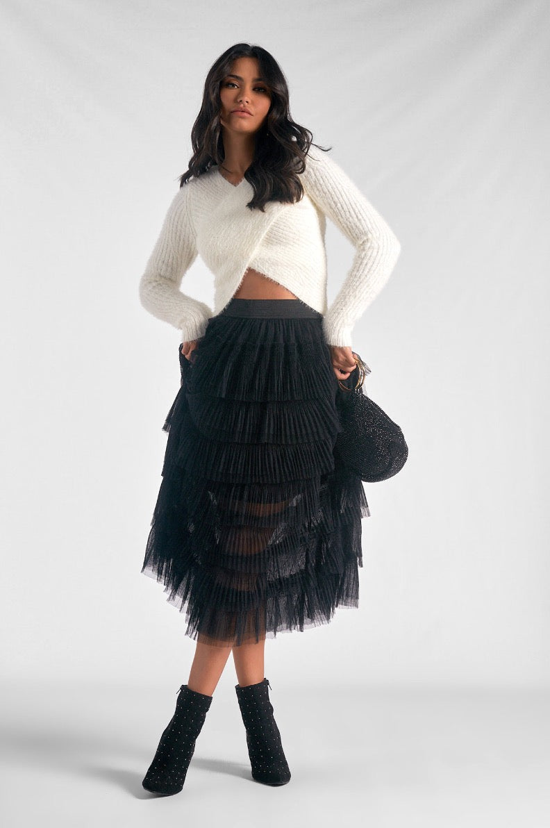 Carrie Layered Tulle Skirt – HTB Boutique
