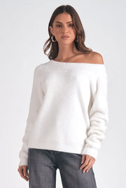 Angela Off the Shoulder Sweater