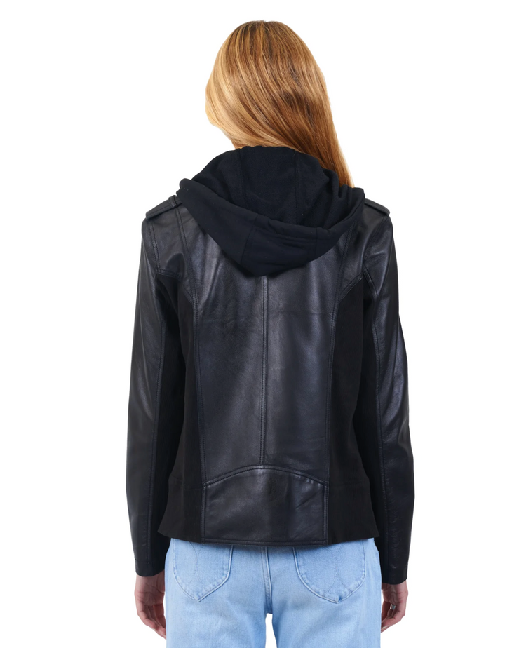 JKT Hannah Burnished Leather Jacket