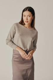 Leigh Classic Crew Neck Sweater